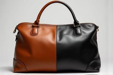 高級レザーバッグのクリーニング前後の比較、輝きを取り戻した革製品